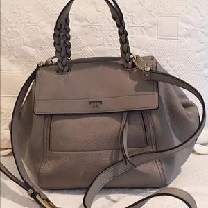 Tory Burch half moon satchel